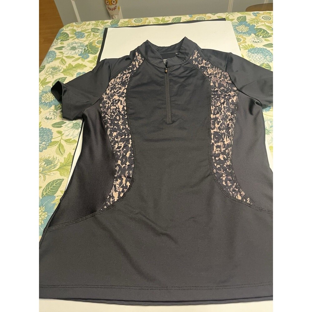 Kerrits Close Contact Black Riding Shirt Size Small ~ Equestrian Horse